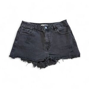 🖤 PacSun Black Ripped Denim Shorts – Women’s Size 4 🖤